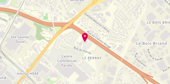 Plan de Decathlon, 148 Rue du Perray, 44300 Nantes
