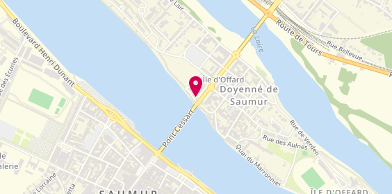 Plan de Cycl'O de Loire, 1 avenue du Général de Gaulle, 49400 Saumur