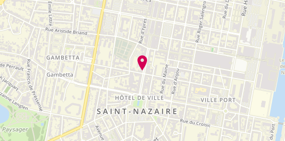 Plan de Raconte-moi un vélo, 13 avenue de la République, 44600 Saint-Nazaire