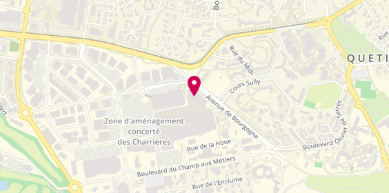 Plan de Intersport, avenue de Bourgogne, 21800 Quetigny