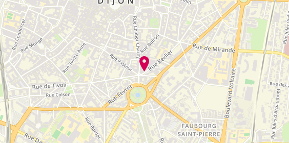 Plan de Distri-Bikes, 13 Berlier, 21000 Dijon
