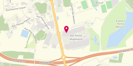 Plan de Nike, Centre Commercial Ma Petite Madelaine
213 Avenue du Grand Sud, 37170 Chambray-lès-Tours