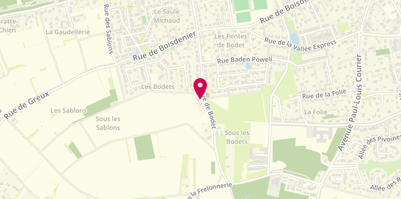 Plan de Bmx Deal, 18 Ter Rue de Bodet, 37270 Montlouis-sur-Loire