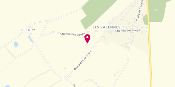 Plan de BERROYER Maryline, 782 Route Les Varennes, 41230 Soings-en-Sologne