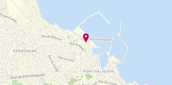 Plan de Acastillage Diffusion Quiberon, 19 Rue Olibarte
Pl. De Port Haliguen 2, 56170 Quiberon