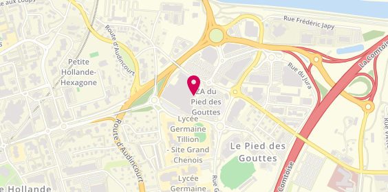 Plan de Intersport, Zone Artisanale Du, le Pied des Gouttes
Rue du Jura, 25200 Montbéliard