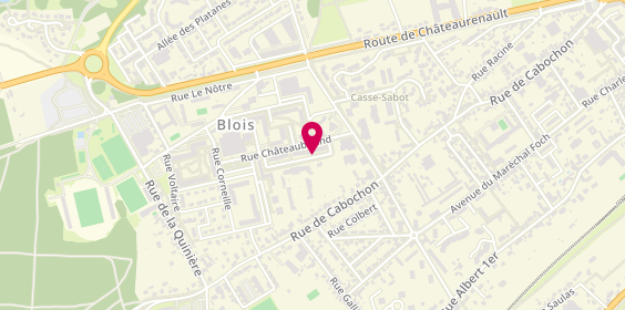 Plan de Vélo41, 6 Rue Descartes, 41000 Blois