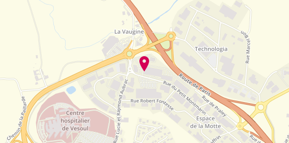 Plan de Go Sport, Espace de la Motte
4 Rue du Petit Montmarin, 70000 Vesoul