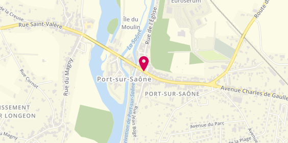 Plan de Fun Vélo, 23 Rue Gilberte Lavaire, 70170 Port-sur-Saône