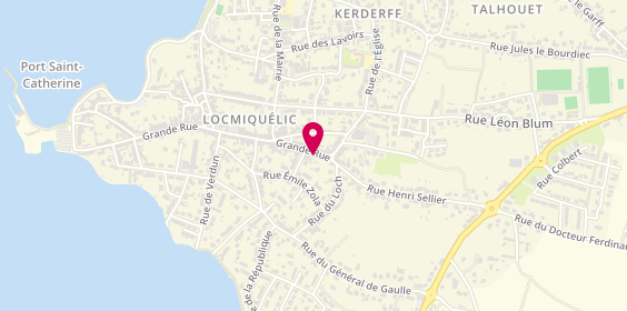 Plan de BISIKLET - Vélo Lorient, 4 Grande Rue, 56570 Locmiquélic