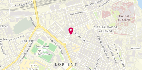 Plan de Tri Running Passion, 5 Boulevard Maréchal Joffre, 56100 Lorient