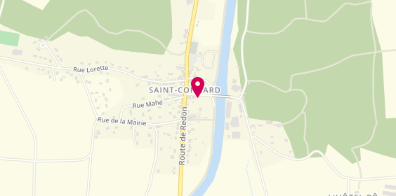 Plan de CY’GLON magasin de cycles, 10 Route de Saint-Martin, 56140 Saint-Congard