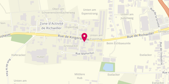 Plan de Temps2Sport, 27 Rue de Kingersheim, 68120 Richwiller