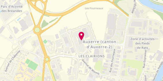 Plan de Decathlon, avenue Bronislaw Geremek, 89000 Auxerre