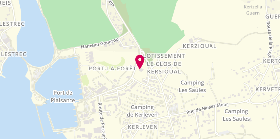 Plan de P.L Yachting, 16 Rue de Port la Forêt, 29940 La Forêt-Fouesnant