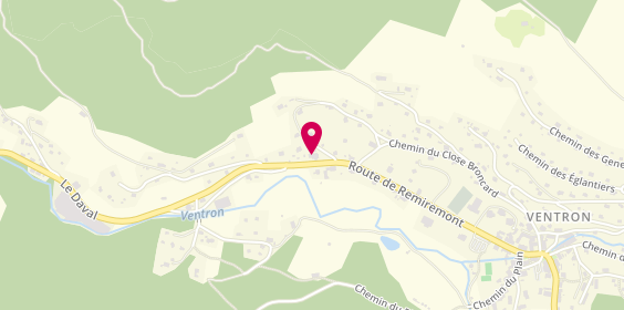Plan de Label Gliss, 20 Route de Remiremont, 88310 Ventron