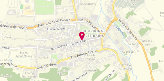 Plan de PEIGNEY Thierry, 41 Grande Rue, 52400 Bourbonne-les-Bains