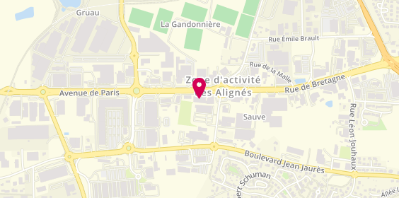 Plan de Cycles Attitude, 92 avenue de Paris, 53940 Saint-Berthevin