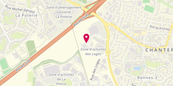 Plan de Fitnessboutique, Zone Aménagement des Loges
7 Rue du Moulin, 35135 Chantepie
