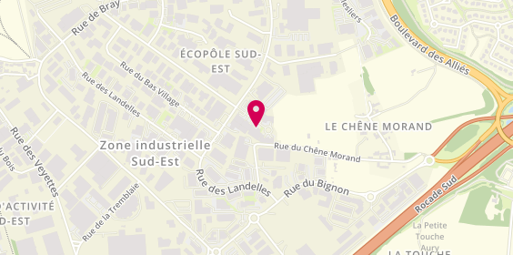 Plan de +2Bad, 11I Rue des Charmilles, 35510 Cesson-Sévigné