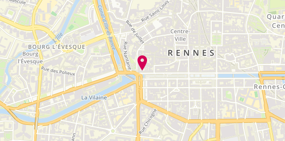 Plan de Running Rando Conseil Rennes, 28 Quai Duguay Trouin, 35000 Rennes