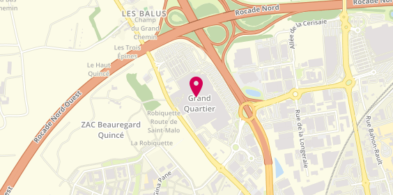 Plan de Courir, Route de Saint Malo
Centre Commercial Grand Quartier, 35760 Saint-Grégoire