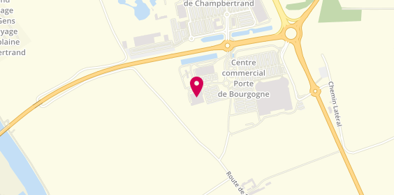 Plan de Decathlon, Zone Commerciale Porte de Bourgogne
Plaine de Champbertrand, 89100 Sens