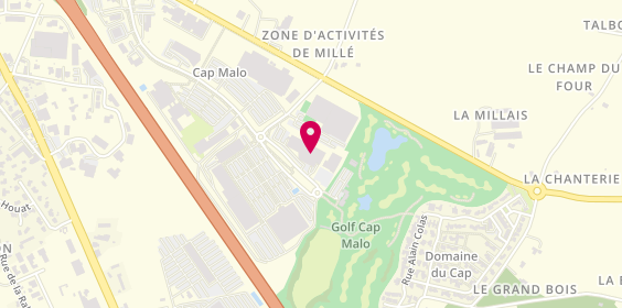 Plan de Go Sport, 1 avenue du Phare du Grand Jardin, 35520 Melesse