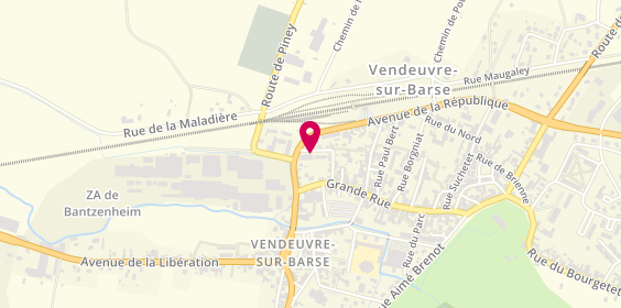 Plan de Alain Cycles et Motoculture, Champagne-Ardenne
5 Rue Jean Chilot, 10140 Vendeuvre-sur-Barse
