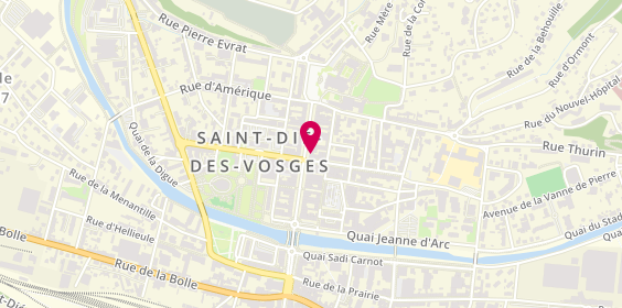 Plan de Freep's, 1 Rue Dauphine, 88100 Saint-Dié-des-Vosges