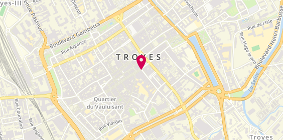 Plan de Foot Locker, 65 Rue Emile Zola, 10000 Troyes