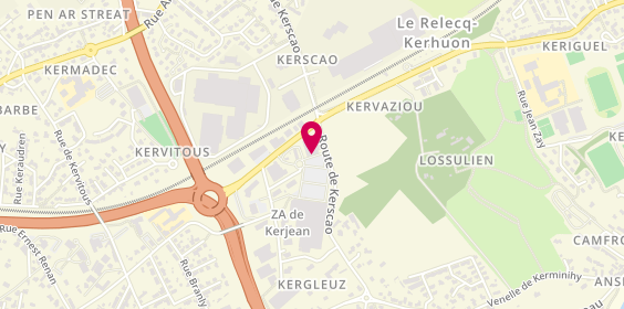 Plan de Intersport, 8 Boulevard Charles de Gaulle, 29480 Le Relecq-Kerhuon