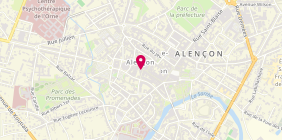 Plan de Running Conseil Alencon, 69 Rue Aux Sieurs, 61000 Alençon