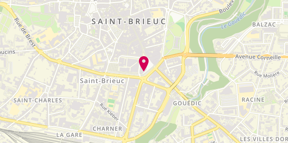 Plan de Saint Brieuc Velos, 8 Bis Place du Guesclin, 22000 Saint-Brieuc