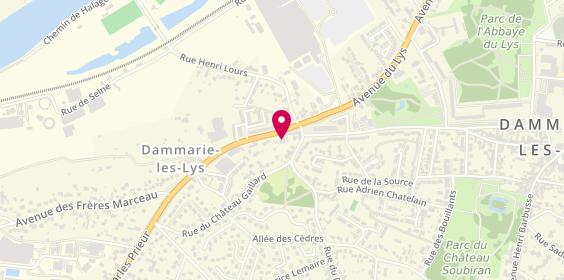 Plan de Cycles Damien, 47 avenue Charles Prieur, 77190 Dammarie-lès-Lys