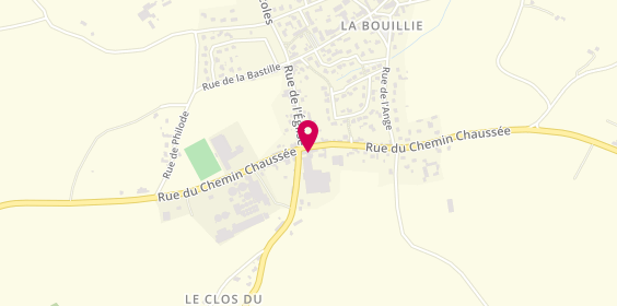Plan de Louerep, 38 Rue du Chemin Chaussée Louerep@Orange, 22400 Hénansal