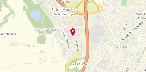 Plan de Intersport, Rue de Kerelisa, 29600 Saint-Martin-des-Champs