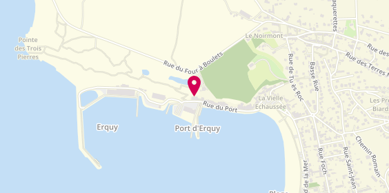 Plan de Comptoir de la Mer, 88 Rue du Port, 22430 Erquy