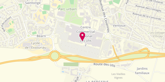 Plan de Courir, Centre Commercial, 91940 Les Ulis