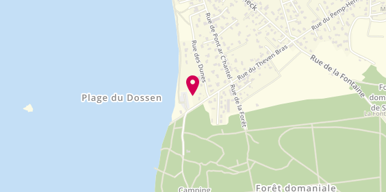 Plan de Drift Sailing, 509 Rue du Theven Bras, 29250 Santec