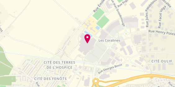 Plan de Courir, Centre Commercial Cora, Zone Industrielle Les Livraindieres
Rue des Bas Buissons, 28100 Dreux