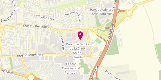 Plan de Running Conseil, 3 Rue Saint-Claude, 77340 Pontault-Combault