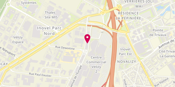 Plan de Decathlon, 33 avenue de l'Europe, 78140 Vélizy-Villacoublay