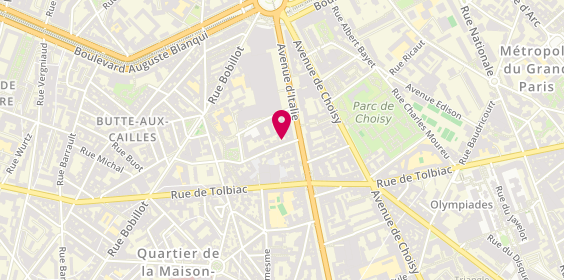Plan de Friendship Sport, 6 Rue du Moulinet, 75013 Paris