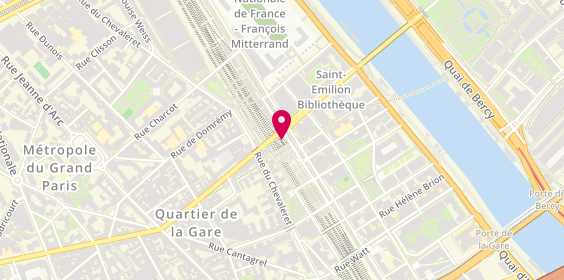 Plan de Decathlon, 113 avenue de France, 75013 Paris