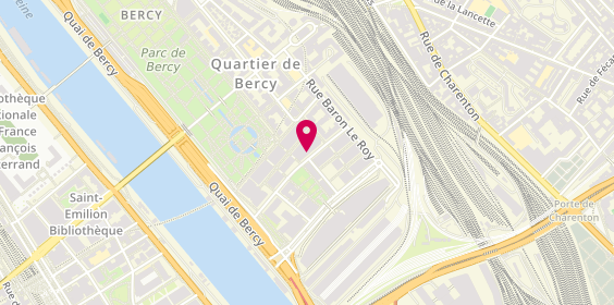 Plan de Arena boutique Paris, 43 Rue des Pirogues de Bercy, 75012 Paris