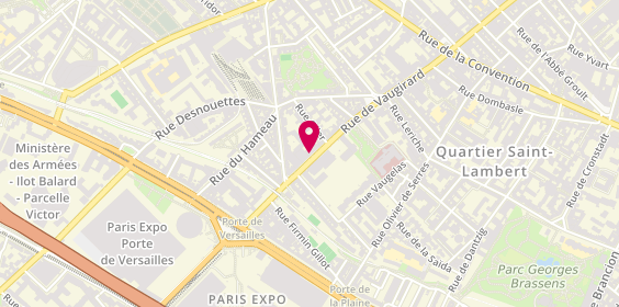 Plan de Passion Running - Vaugirard, 366 Rue de Vaugirard, 75015 Paris