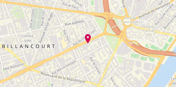 Plan de Sport Systeme, 39 Avenue Edouard Vaillant, 92100 Boulogne-Billancourt