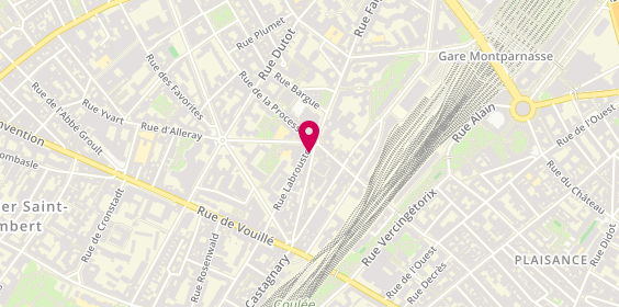Plan de Sport Access - la Boutique du Hockey sur gazon, 2 Rue Castagnary, 75015 Paris