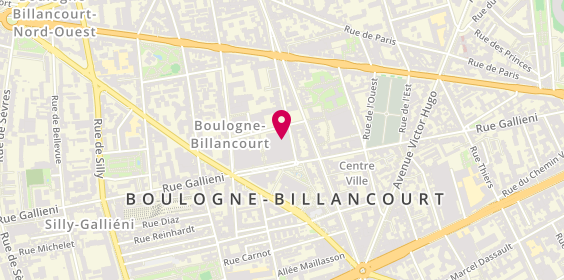 Plan de Go Sport Boulogne Billancourt, Centre Commercial Les Passages de l'Hôtel de Ville
5 Rue Tony Garnier, 92100 Boulogne-Billancourt